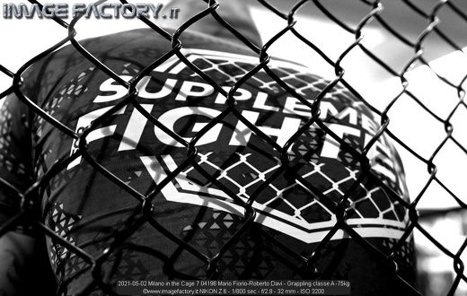 2021-05-02 Milano in the Cage 7 04196 Mario Fiorio-Roberto Davi - Grappling classe A -75kg